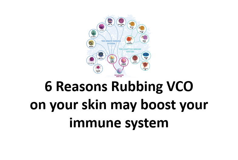 6 Reasons rubbing VCO on your skin may boost your immune system
